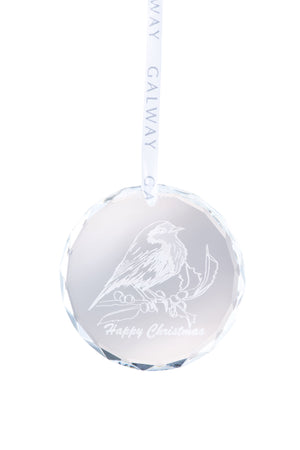 Robin Round Ornament