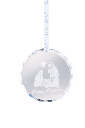 Nativity Round Ornament