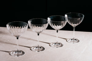 Erne Saucer Champagne Glass Set of 4