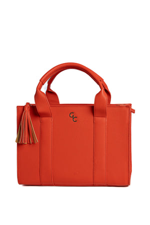 Medium Tote - Vermillion