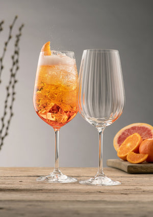 Erne Spritz Glass Pair