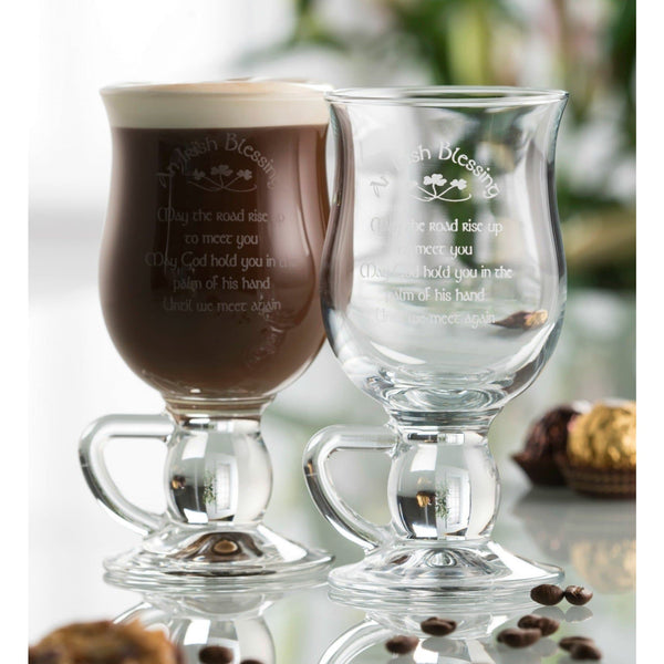 Galway Crystal Irish Coffee Mug Set